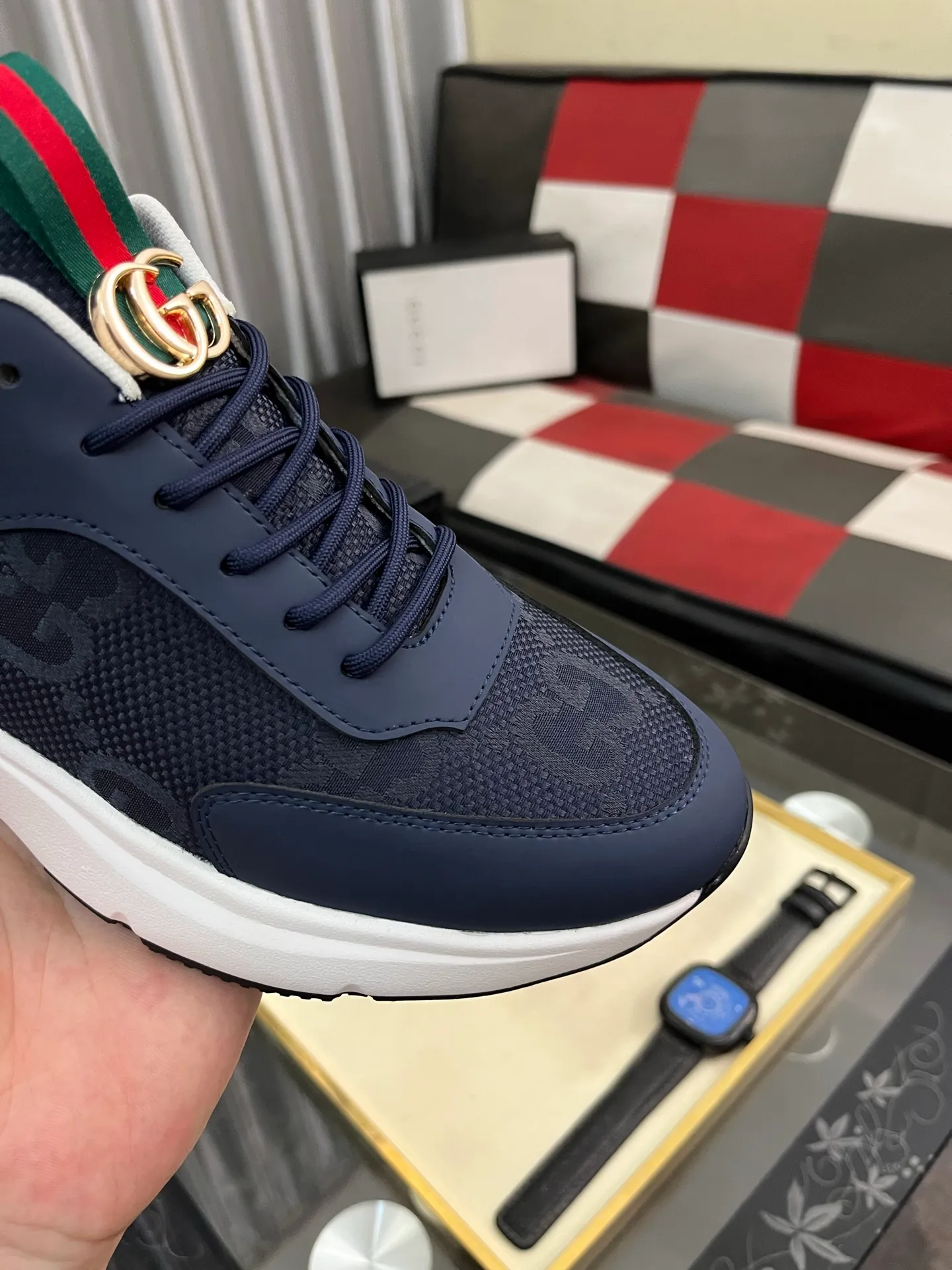 Men's Men's Shoes 💰458⌚️⌚️【GUCCI】Gucci men's latest white shoe series casual shoes! The official website is built 1:1. Upper: Made of imported cowhide, with electric embroidery ➕Inner lining: Made of high-quality first-layer pigskin, soft and comfortable. Picky material selection and exquisite workmanship give you the best enjoyment. Size: 38-443️⃣Colors available